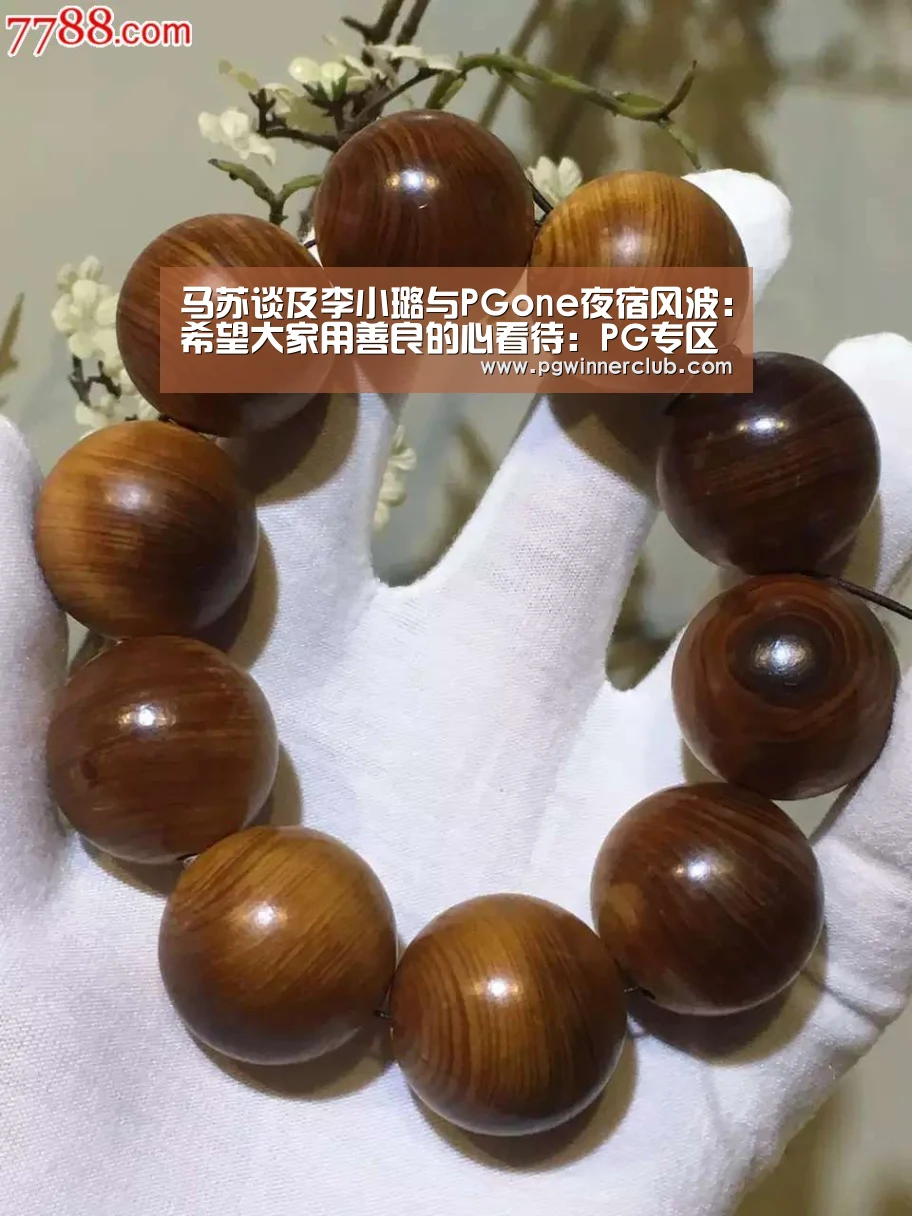 马苏谈及李小璐与PGone夜宿风波：希望大家用善良的心看待：PG专区